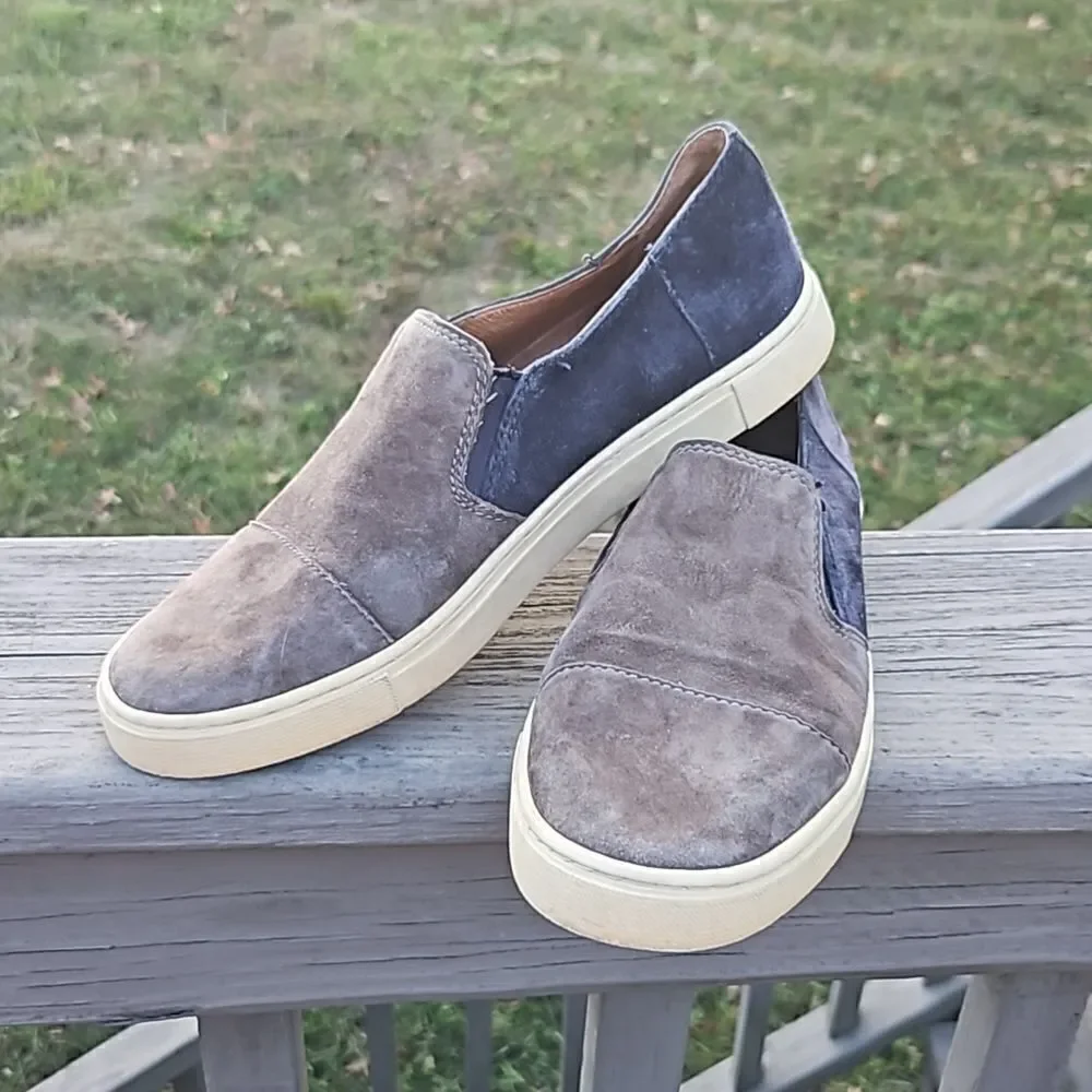 Frye Gemma suede slip-ons, size 7.5 - Picture 1 of 6